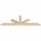 Ekena Millwork Saratoga Smooth Timber Gable Bracket, Douglas Fir, 96"W x 32"H x 3 1/2"D x 5 1/2"F, 8/12 Pitch GBW096X32X0406SAR00SDF - alternate 5